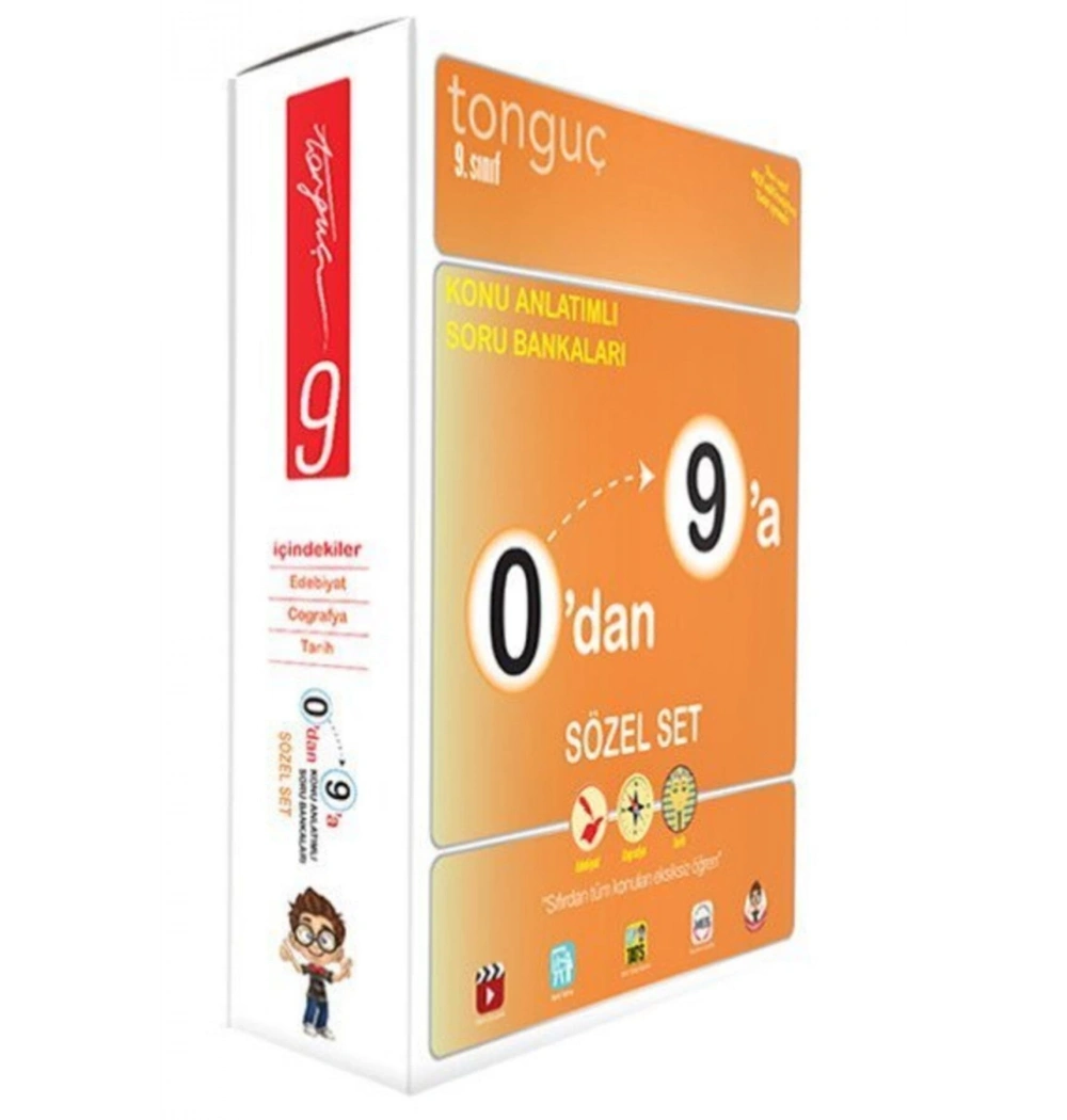 Tonguç 0 Dan 9 A Sözel Konu Anlatımlı Soru Bankası Seti