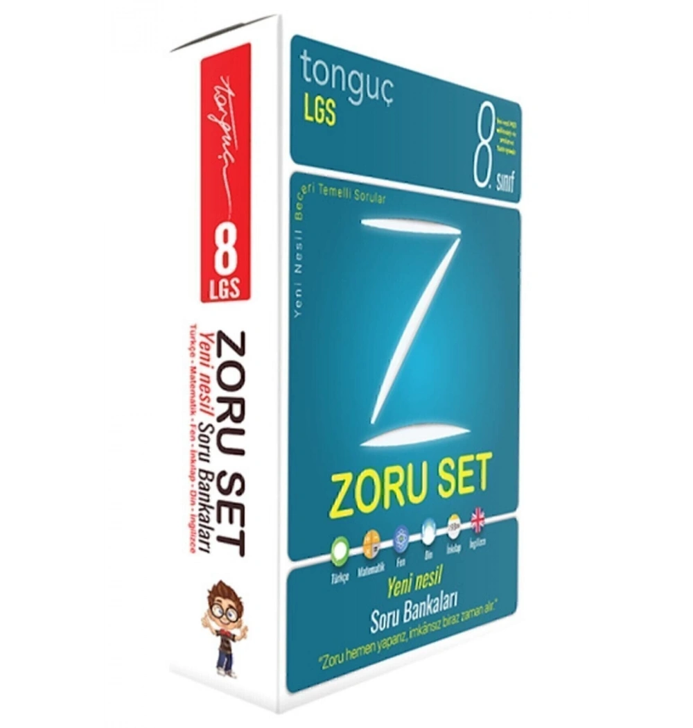 Tonguç 8.Sınıf Lgs Tüm Dersler Zoru Bankaları Seti