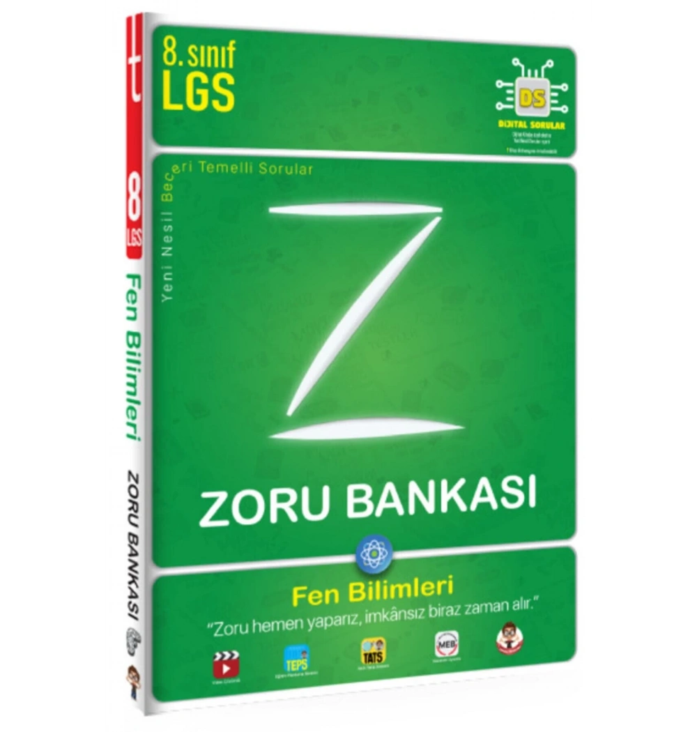 Tonguç 8.Sınıf Fen Bilimleri Zoru Bankası