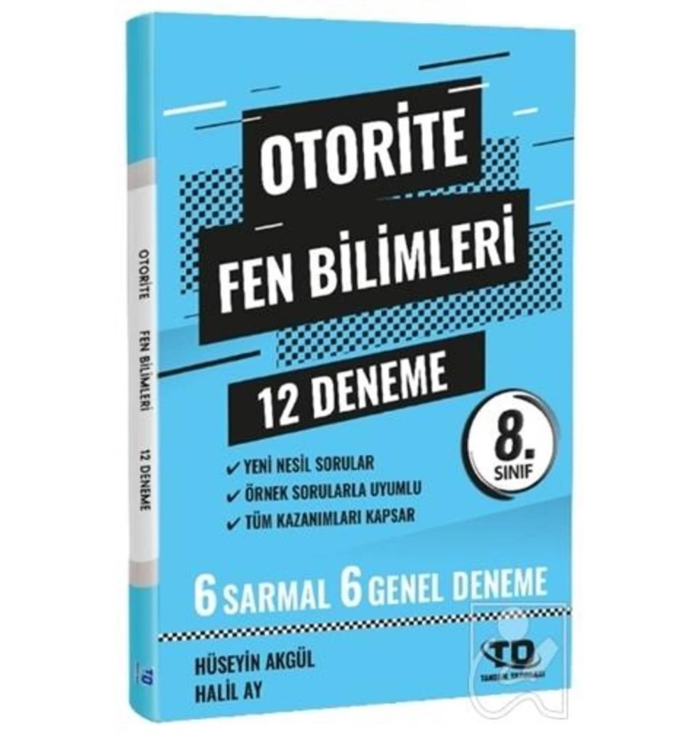 Tandem 8.Sınıf Otorite Fen Bilimleri 12 Deneme