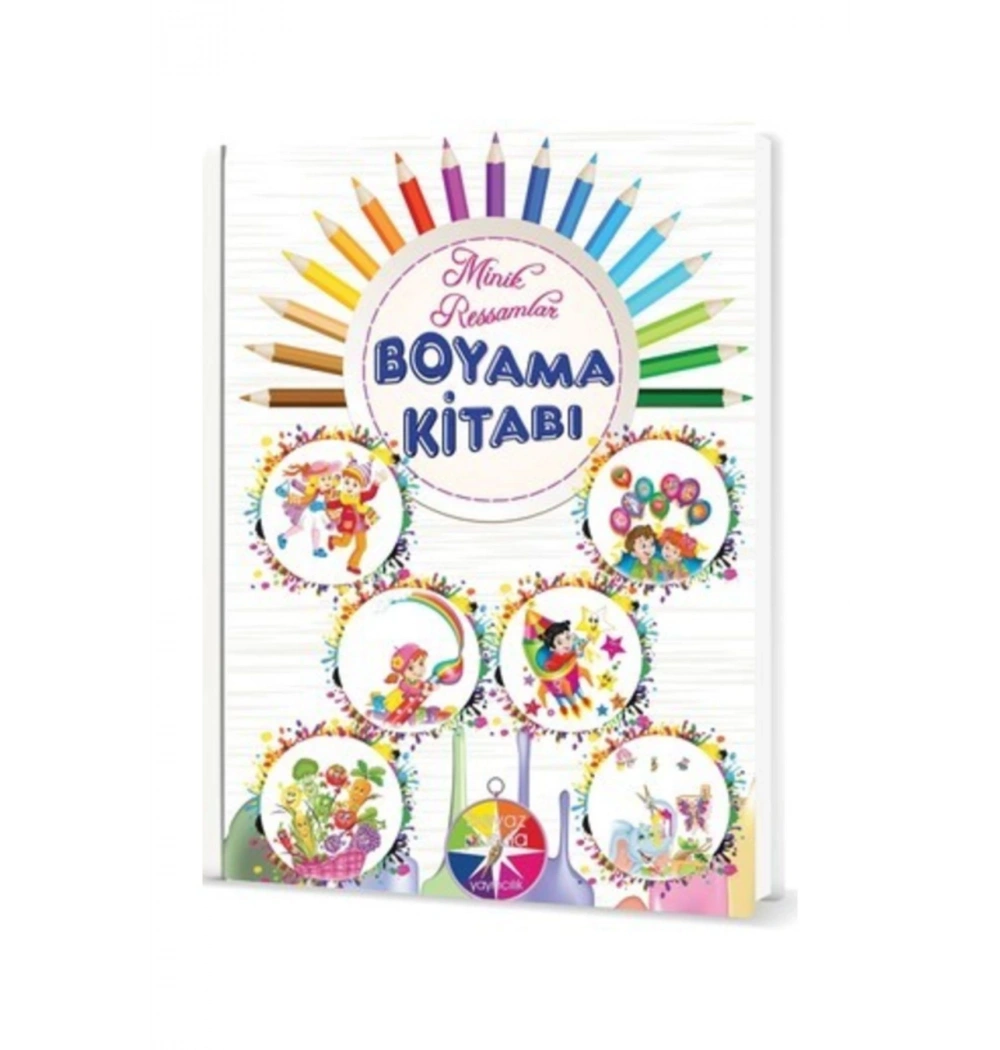 Minik Ressamlar Boyama Kitabı              Beyaz Pusula Yay