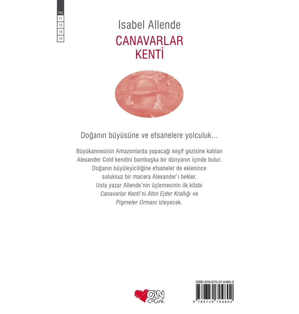 Canavarlar Kenti. Isabel Allende Can