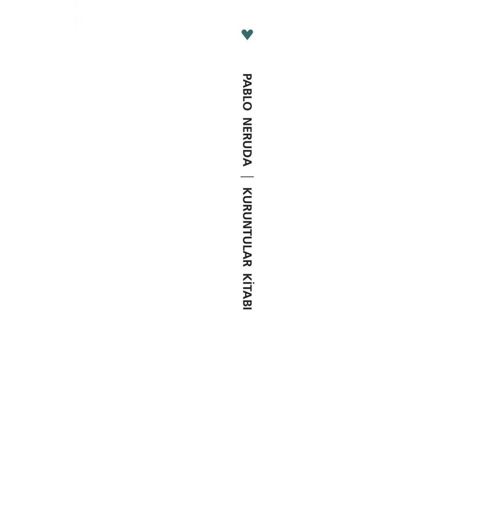 Kuruntular Kitabı/P.Neruda Can Yay.
