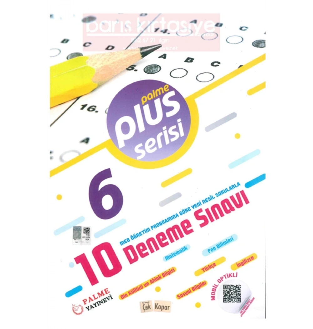 Palme 6.Sınıf Plus 10 Deneme Sinavi