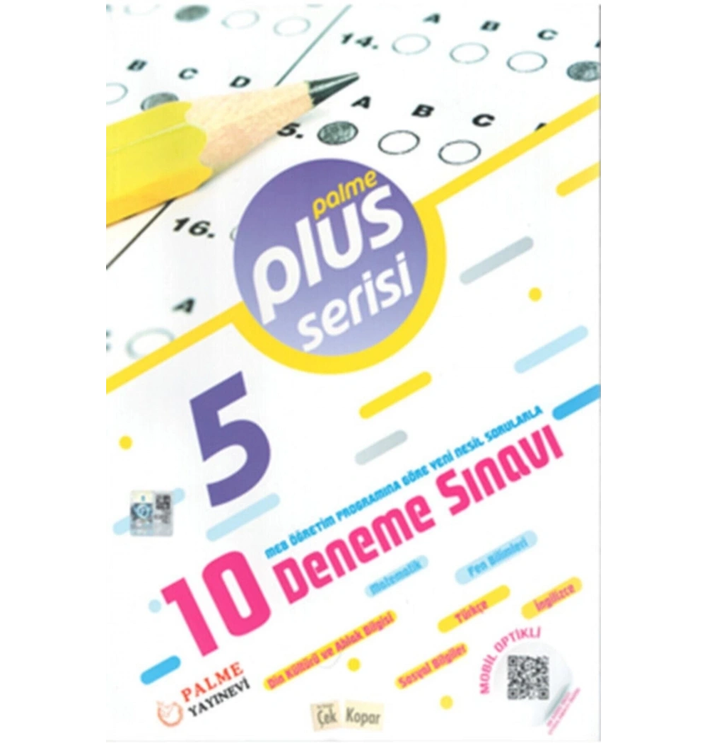 Palme 5.Sınıf Plus 10 Deneme Sinavi