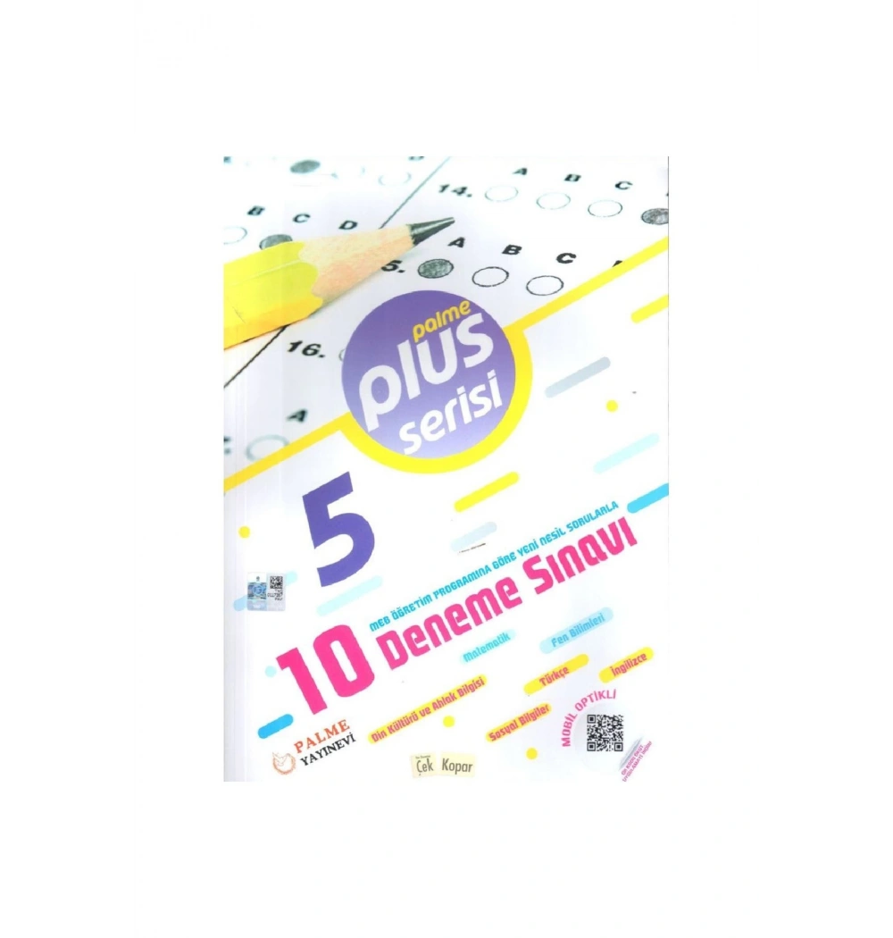 Palme 5.Sınıf Plus 10 Deneme Sinavi