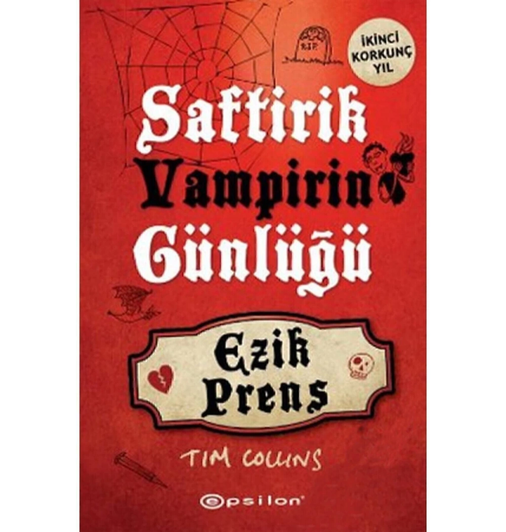 Saftirik Vampirin Günlüğü 2  Ciltli  Ezik Prens      Epsilon