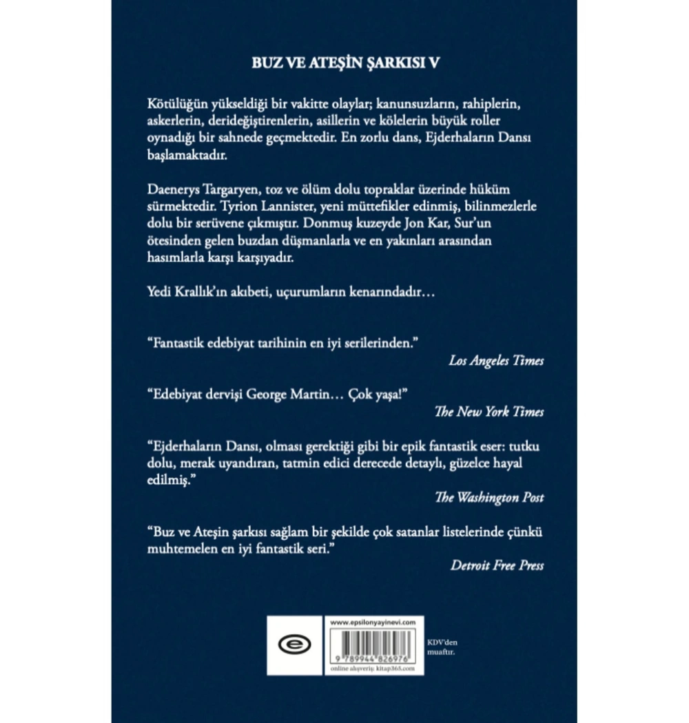 Taht Oyunları  Ejderhaların Dansı  1 Epsilon