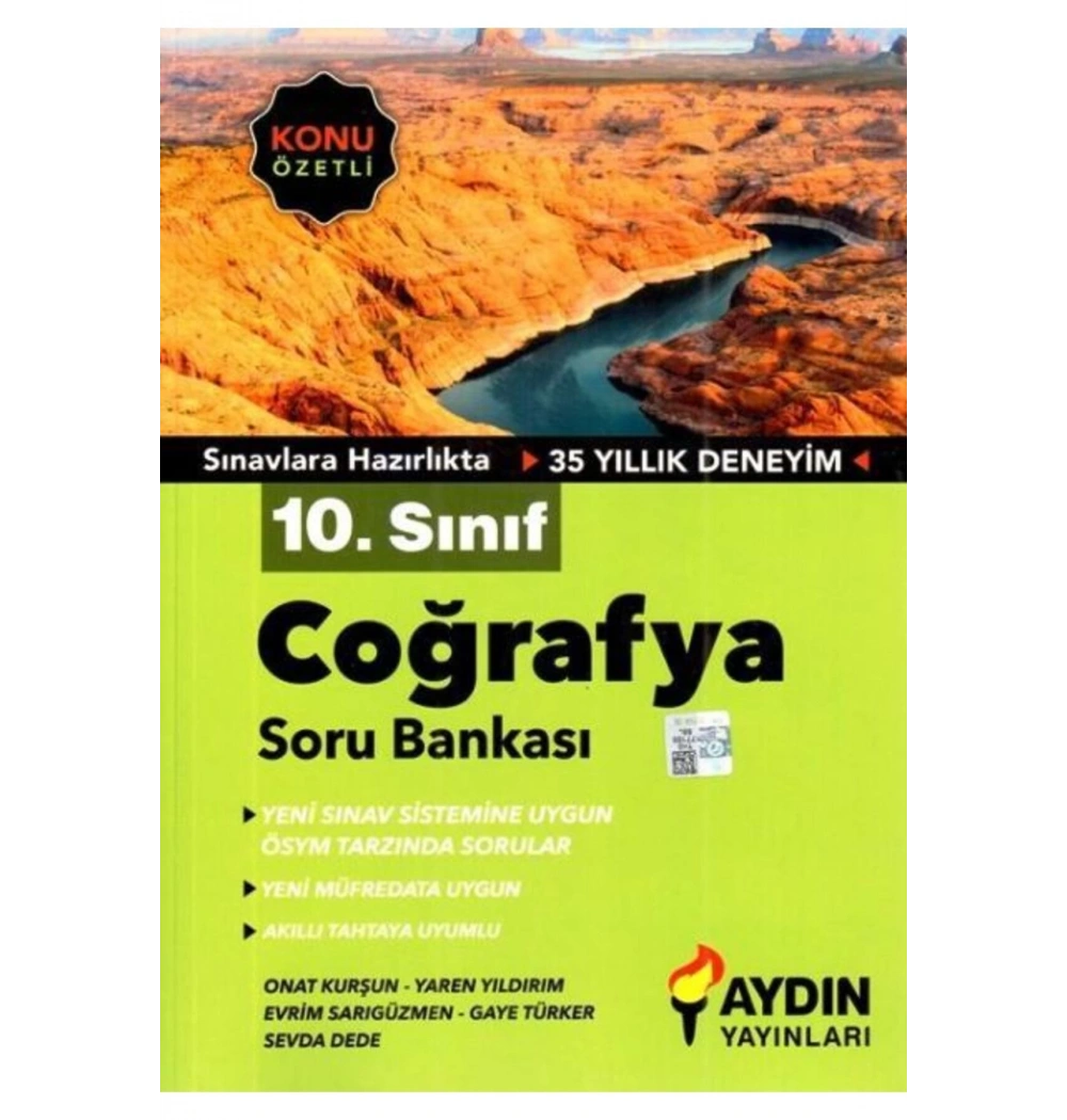 Aydın 10.Sınıf Coğrafya Soru Bankası