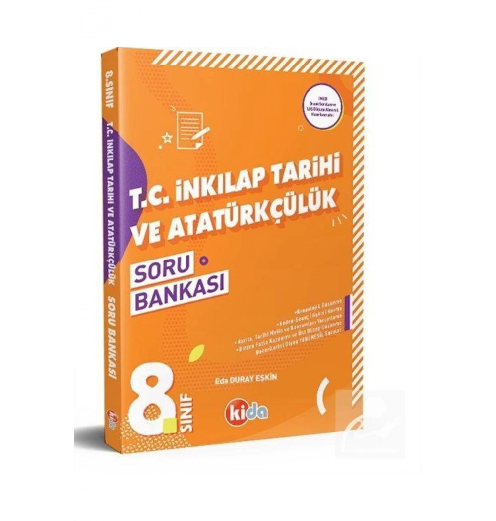Kida 8.Sınıf Tc İnkılap Tarihi Atatürkçülük Soru Bankası