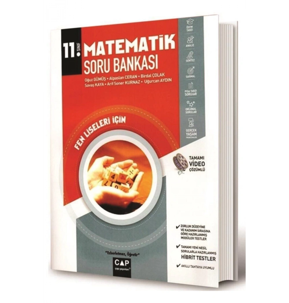 Çap 11.Sınıf Matematik Soru Bankası Fen Liseleri