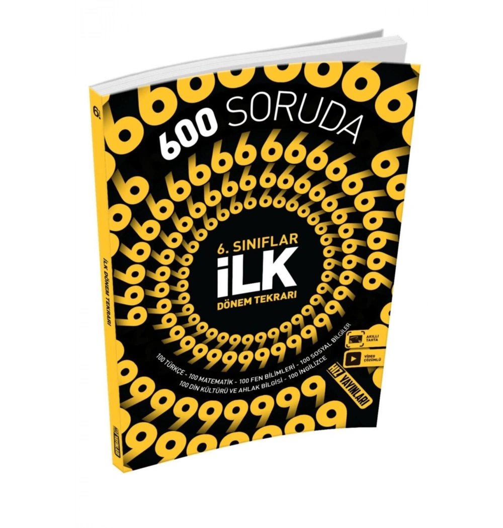 Hız 600 Soruda 6.Sınıf İlk Dönem Tekrarı