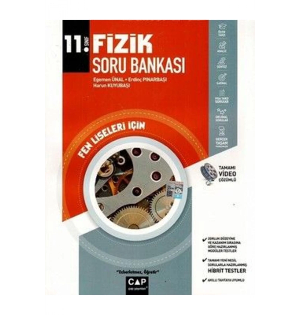 Çap 11.Sınıf Fizik Soru Bankası Fen Liseleri