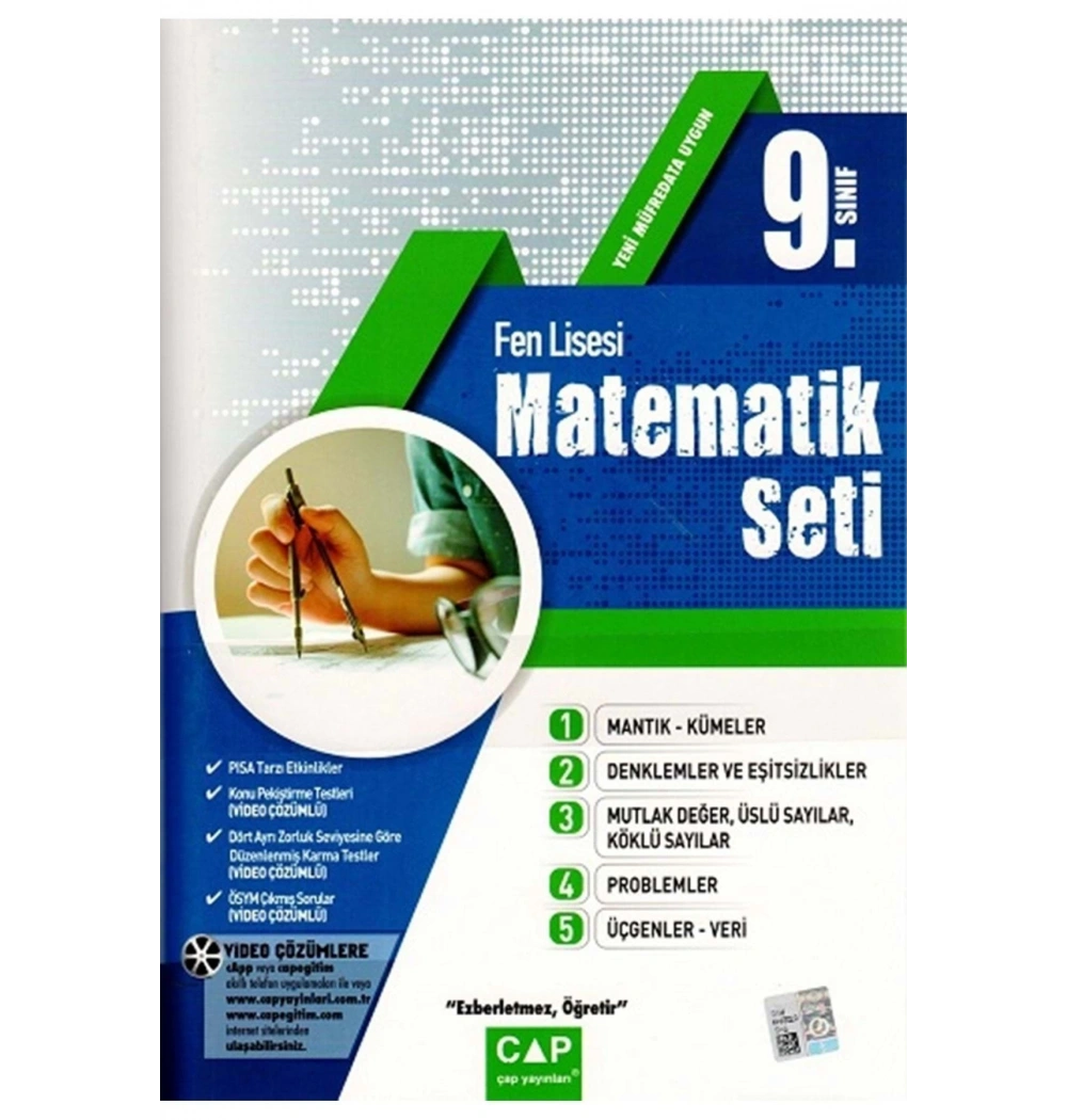 Çap 9.Sınıf Fen Lisesi Matematik Seti