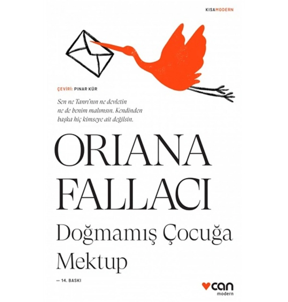 Doğmamış Çocuğa Mektup  Orıana Fallacı  Can Yyaın