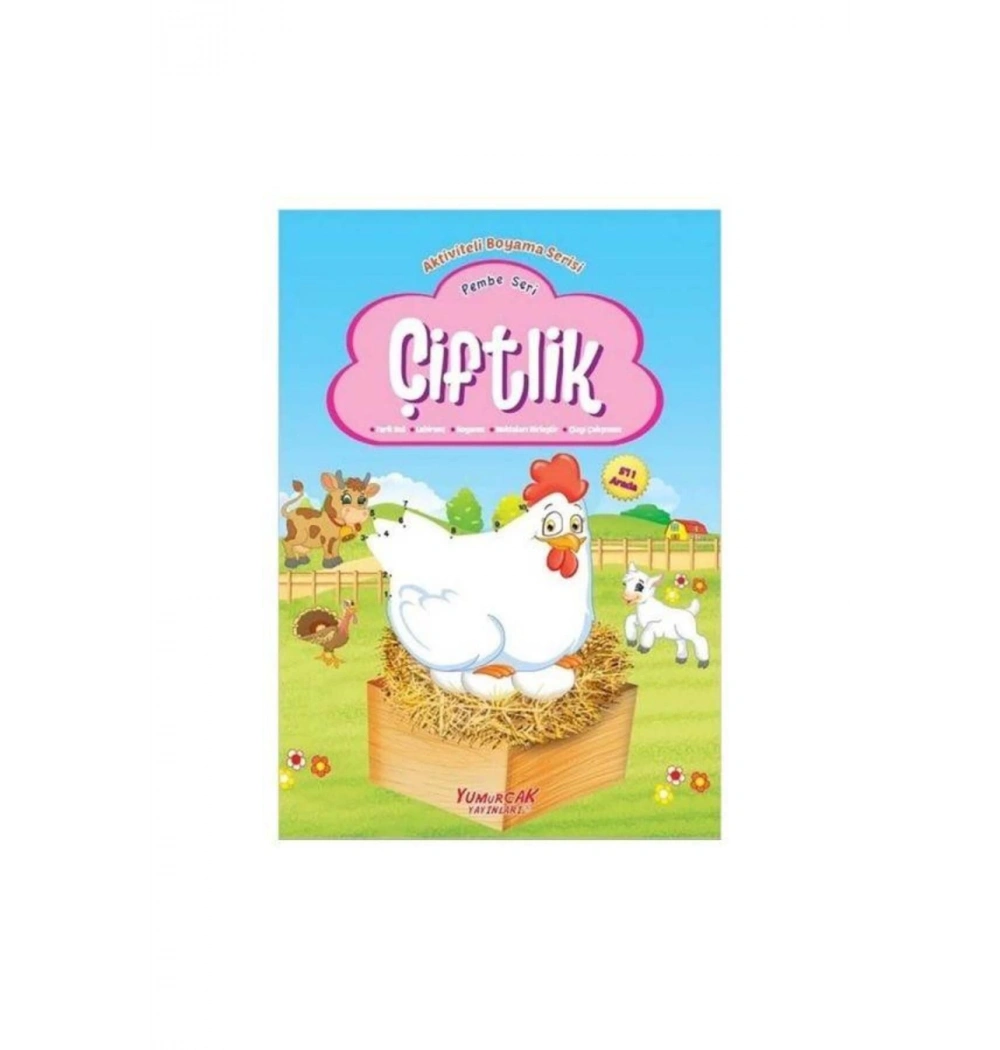 Aktiviteli Boyama Pembe Serisi  Yumurcak