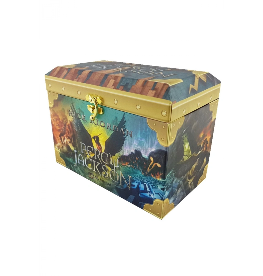 Percy Jackson 10.Yıl Özel Seti 5 Kitap Kutulu Set  Rıck Rıordan Doğan Egmont