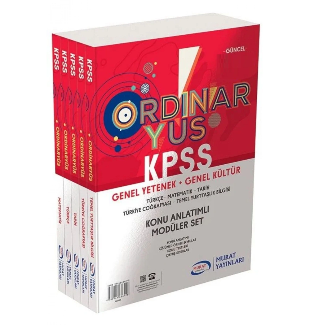 Murat 1000 Ordinaryüs Kpss Lisans G.Yetenek.Gk 2021
