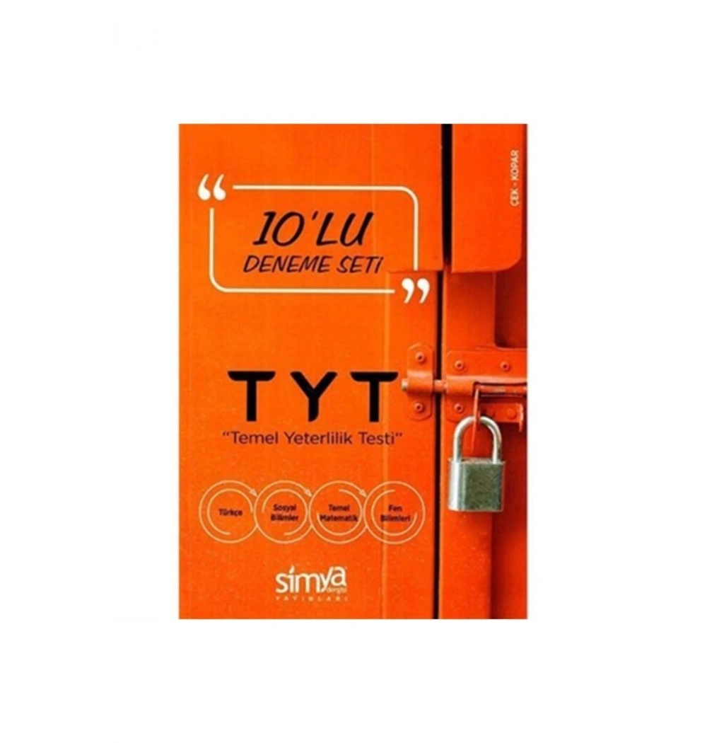 Tyt 10 Lu Deneme Seti   Simya