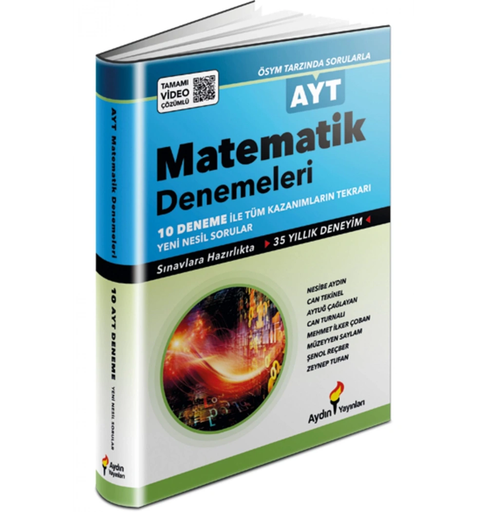 Aydın Ayt Matematik 10 Deneme Video Çözümlü