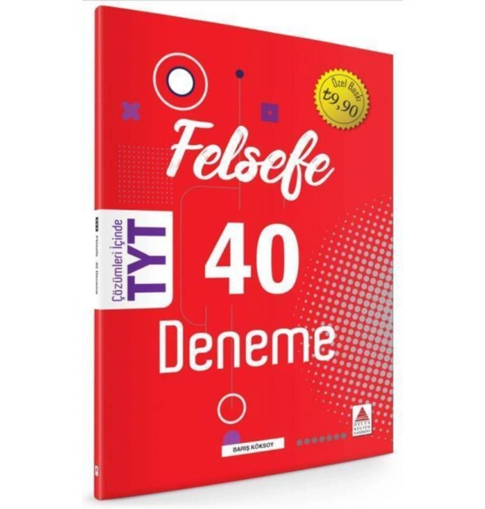 Tyt Felsefe 40 Çözümlü Deneme Delta Yayın