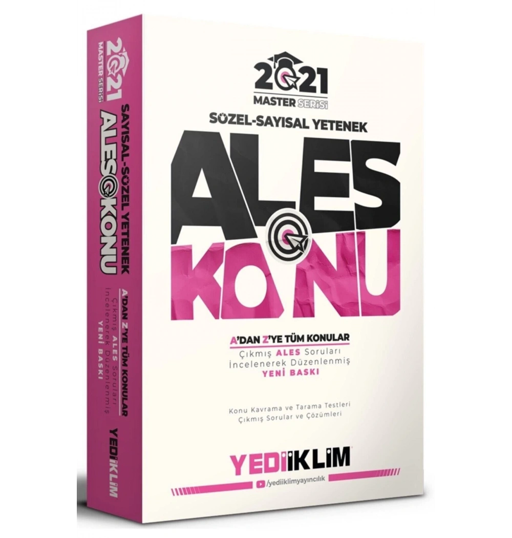 Ales 2021 Sayısal Sözel Konu Anlatım Yediiklim