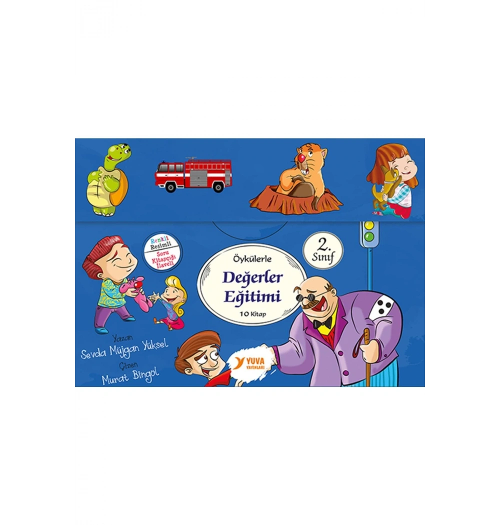 Öykülerle Değerler 10 Kitap 2.Sınıf Yuva