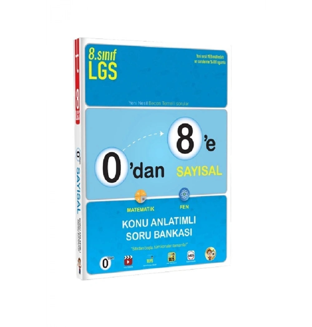 Tonguç 0 Dan 8 E Sayısal Konu Anlatım Soru Bankası