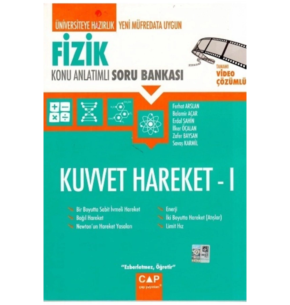 Çap  Üniv Sın Haz.Fizik Kuvvet Hareket-1 Konu Anlatım Soru Bankası