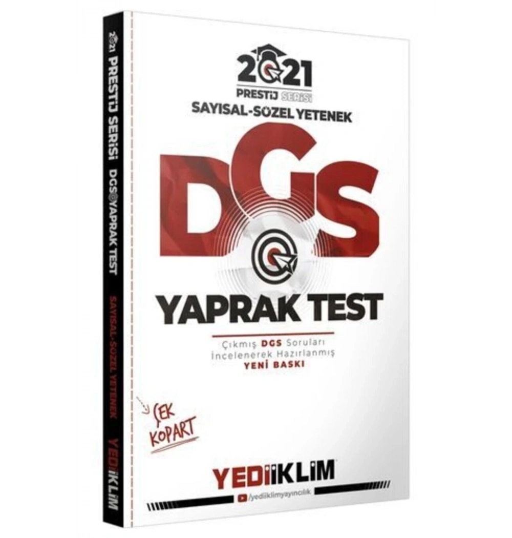 Dgs 2021 Sayısal Sözel Yaprak Test