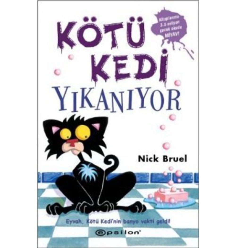 Kötü Kedi 1 Yıkanıyor Epsilon