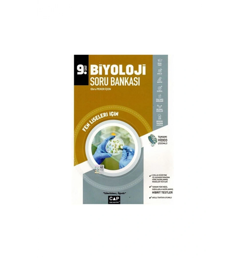 *Kampanya* Çap 9.Sınıf Fen Lisesi Biyoloji Soru Bankası