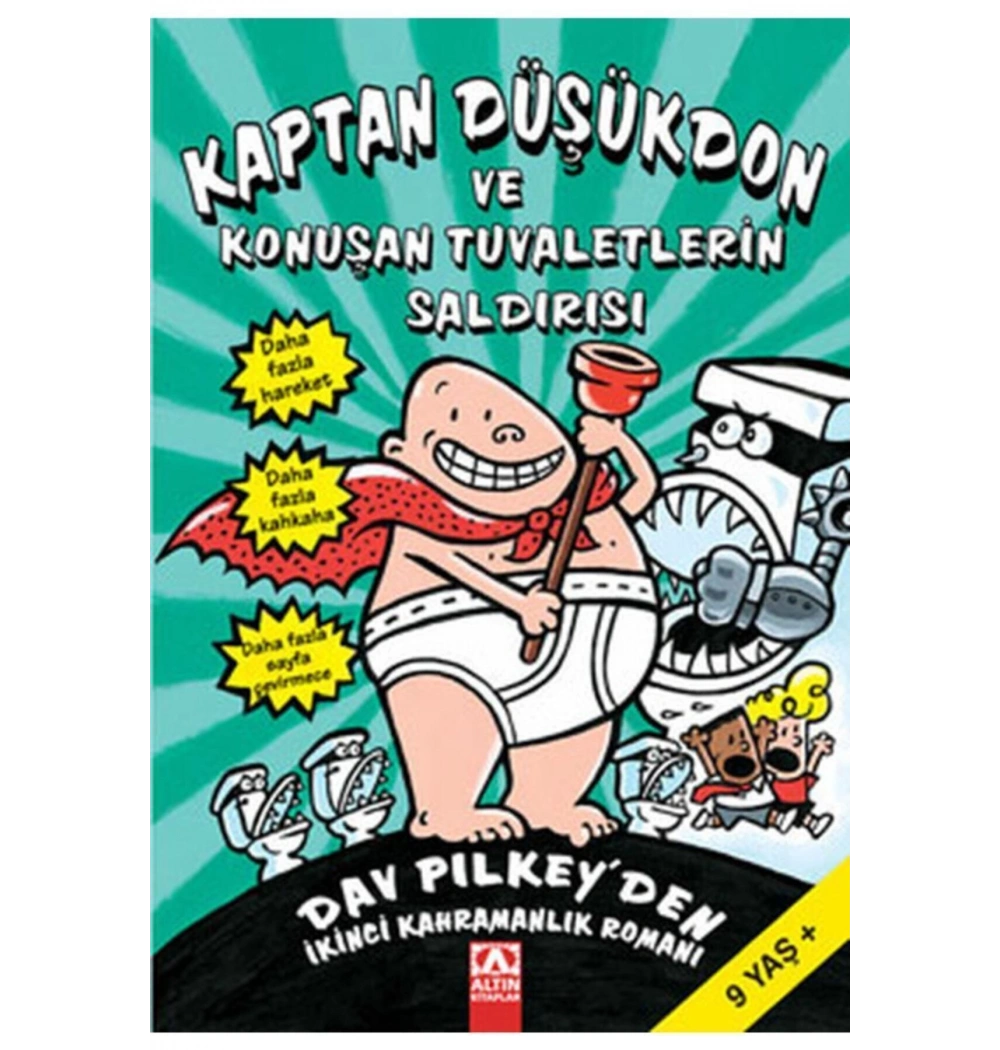Kaptan Düşükdon Ve Konuşan Tuvaletleri̇N Saldirisi - Altın