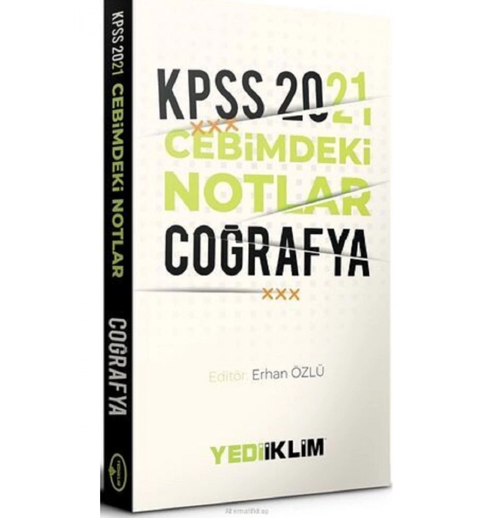 2021 Kpss Coğrafya Cebimdeki Notlar Yediiklim