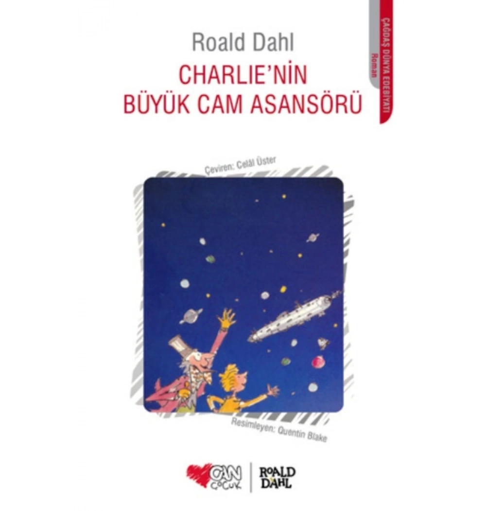 Charlıenin Büyük Cam Asansörü-Roald Dahl-Can Yayınları