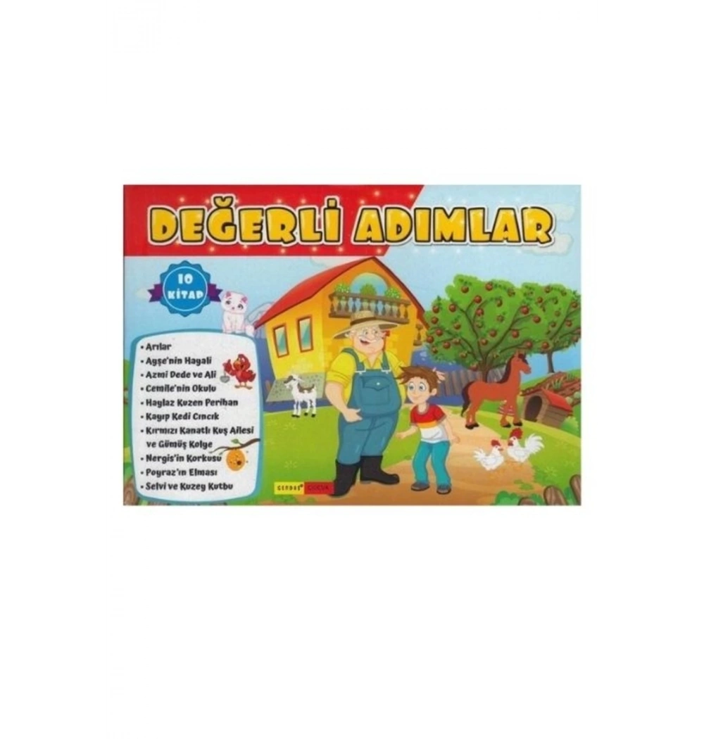 Değerli Adımlar 10 Kitap Testli Set Gendaş