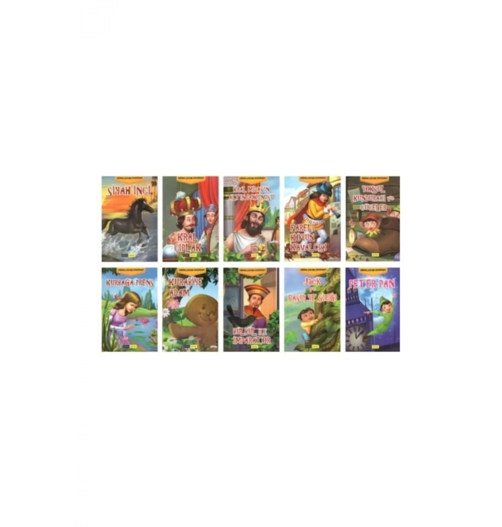 Dünya Çocuk Edebiyatı 10 Kitap Set Gendaş Çocuk