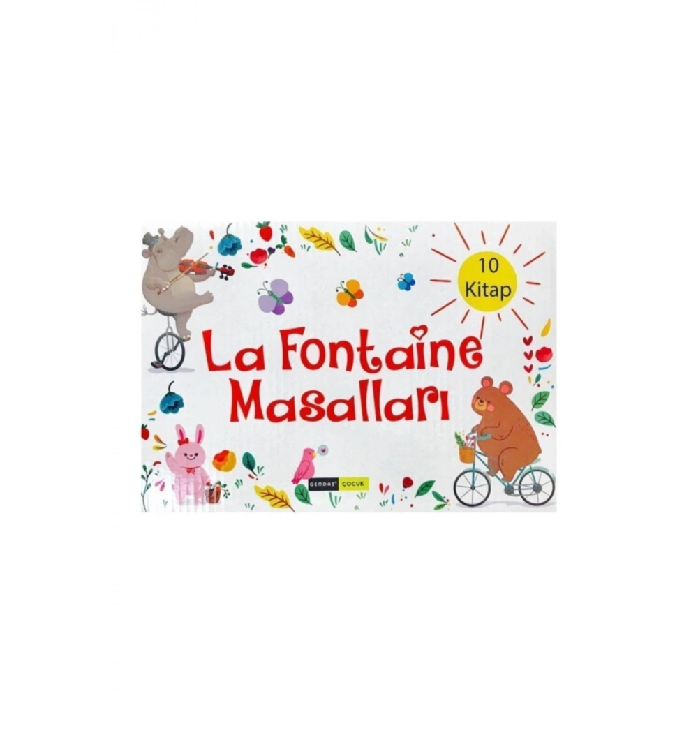 Lafontaine Masalları 10 Kitap Set Gendaş Çocuk