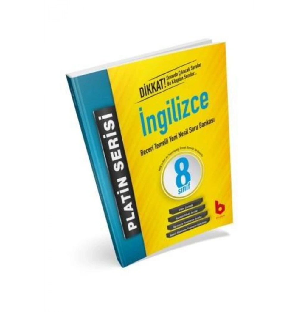 Basamak 8.Sınıf İngilizce Yeni Nesil Platin Soru Bankası-Kampanyalı