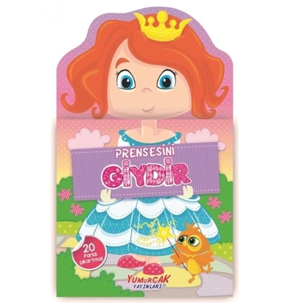 Prensesini Giydir 20 Farklı Çıkartma Yumurcak