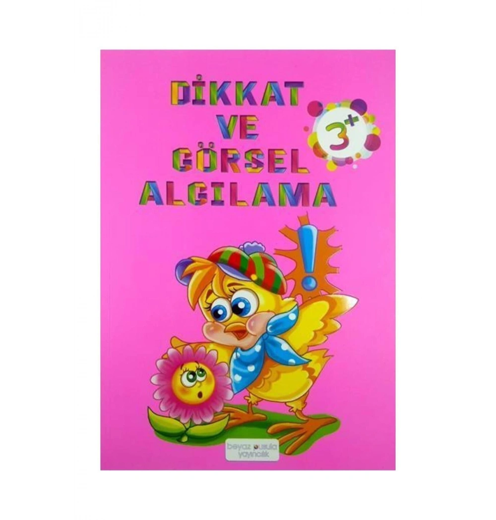 Dikkat Ve Görsel Algılama 3+Yaş  Beyaz Pusula