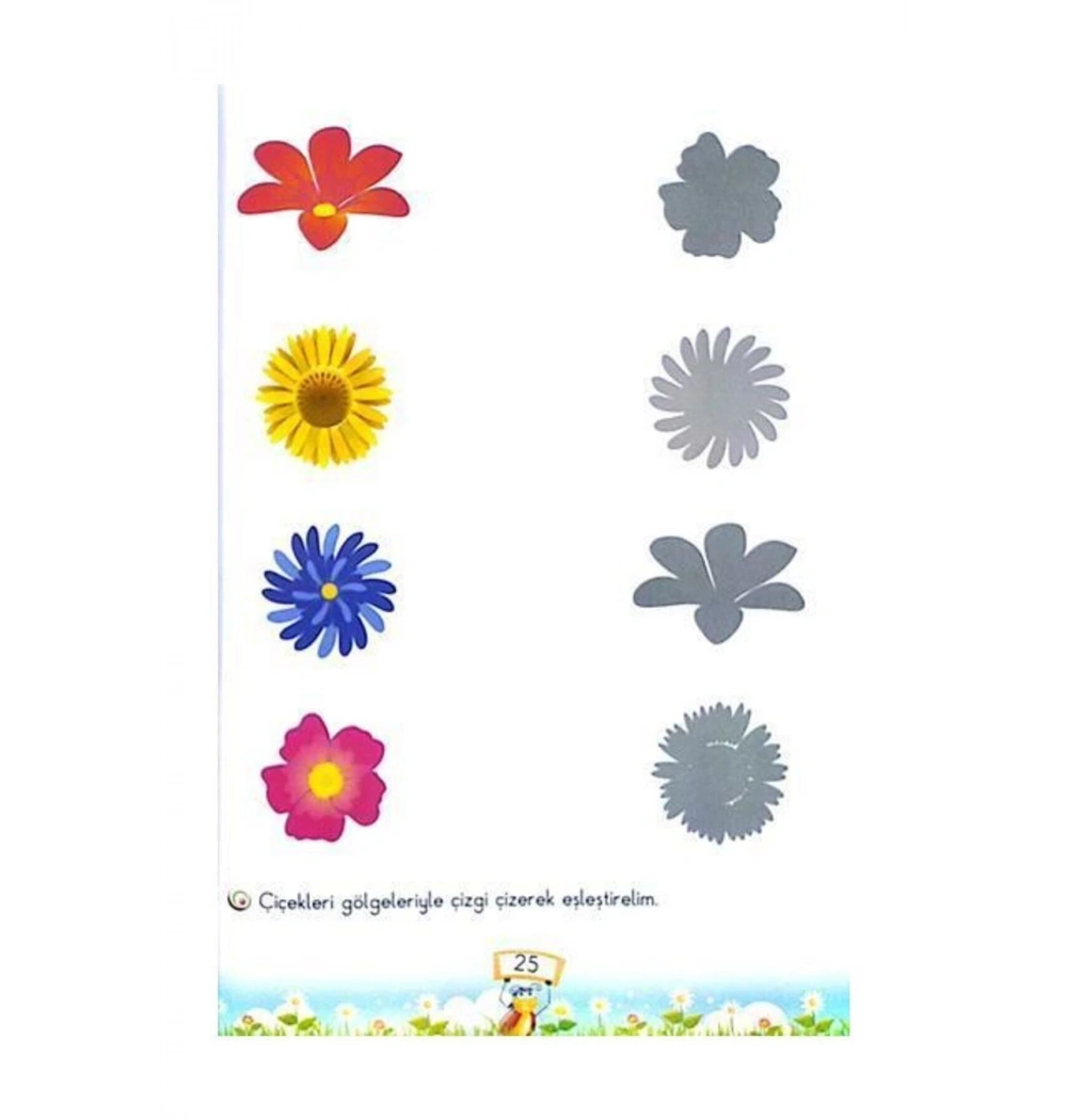 Dikkat Ve Görsel Algılama 3+Yaş  Beyaz Pusula