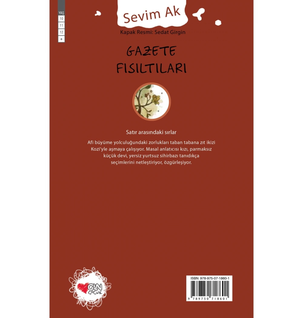 Gazete Fısıltıları    Sevim Ak  Can Yayın