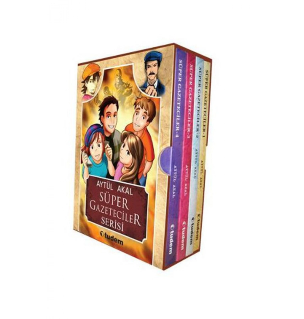 Süper Gazeteciler Serisi 4 Kitap    Tudem
