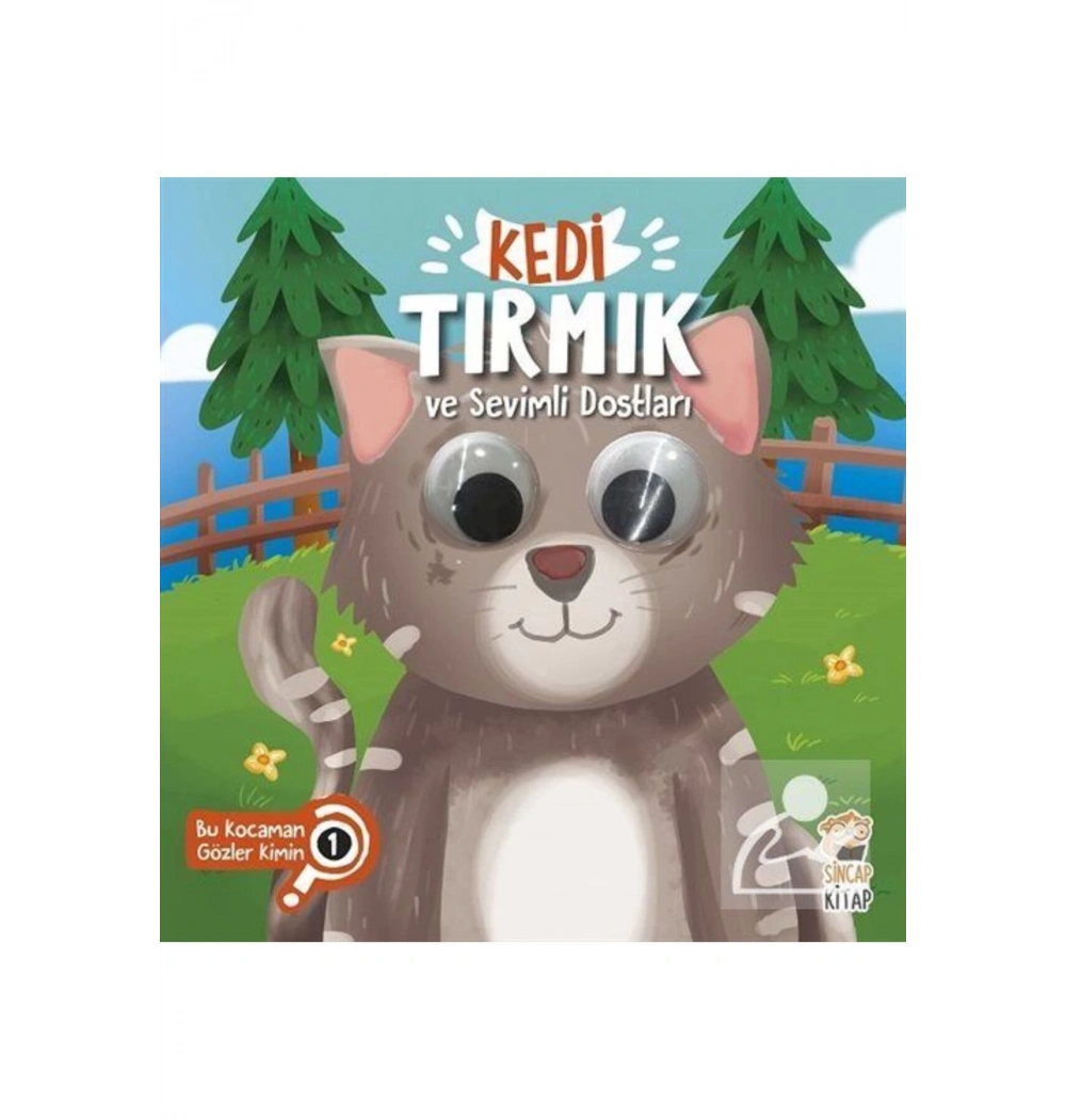 Kedi Tırmık Ve Sevimli Dostları Bu Kocaman Gözler Kimin ? Sincap Kitap