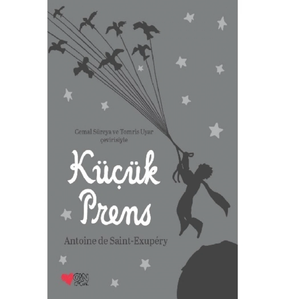 Küçük Prens Gri Ciltli   Can