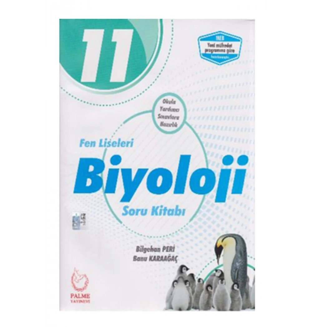 Palme 11.Sınıf Biyoloji Soru Kitabı Fen Liseleri
