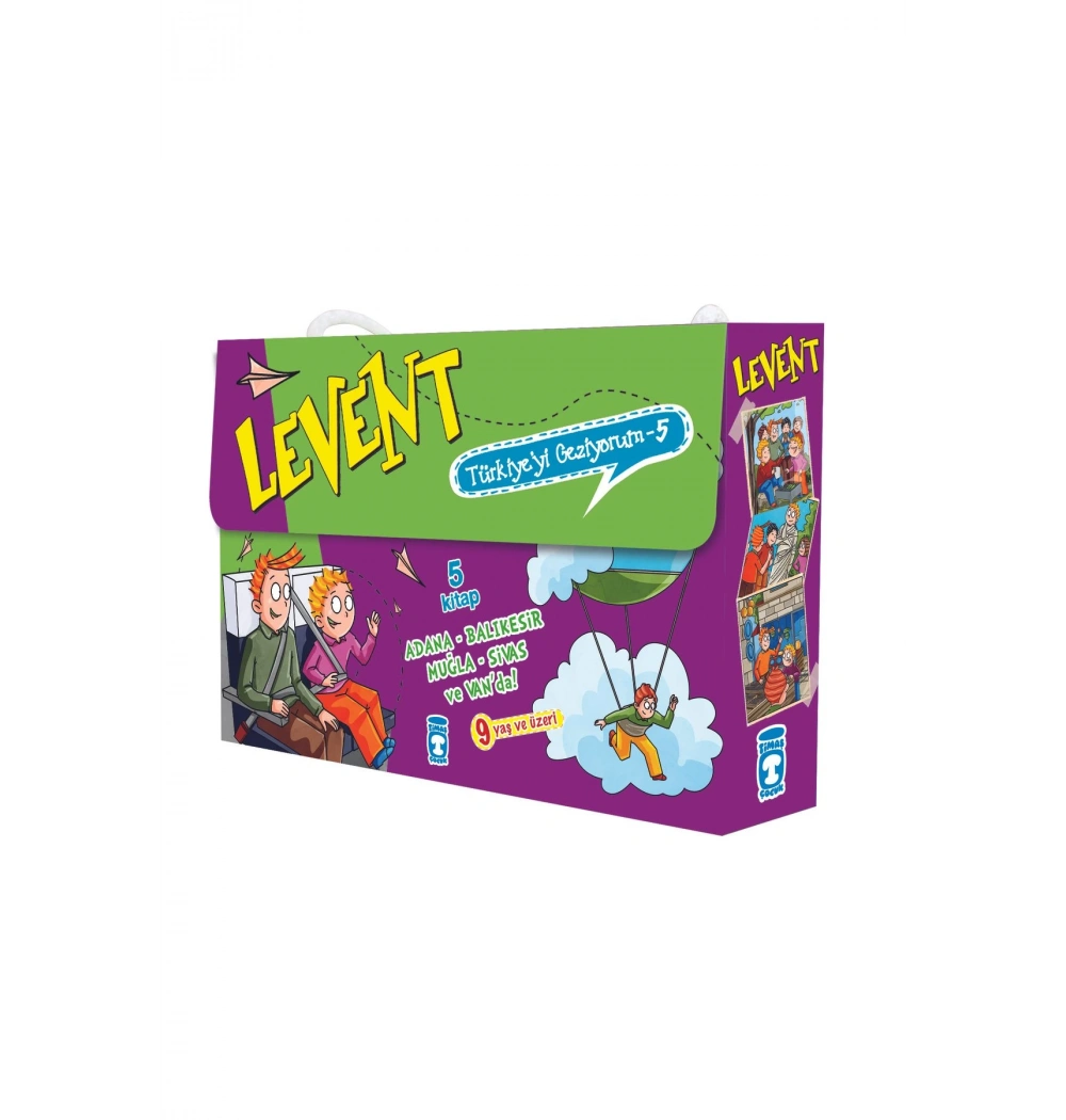Levent Türkiyeyi Geziyor 5 -5 Kitap Timaşçocuk