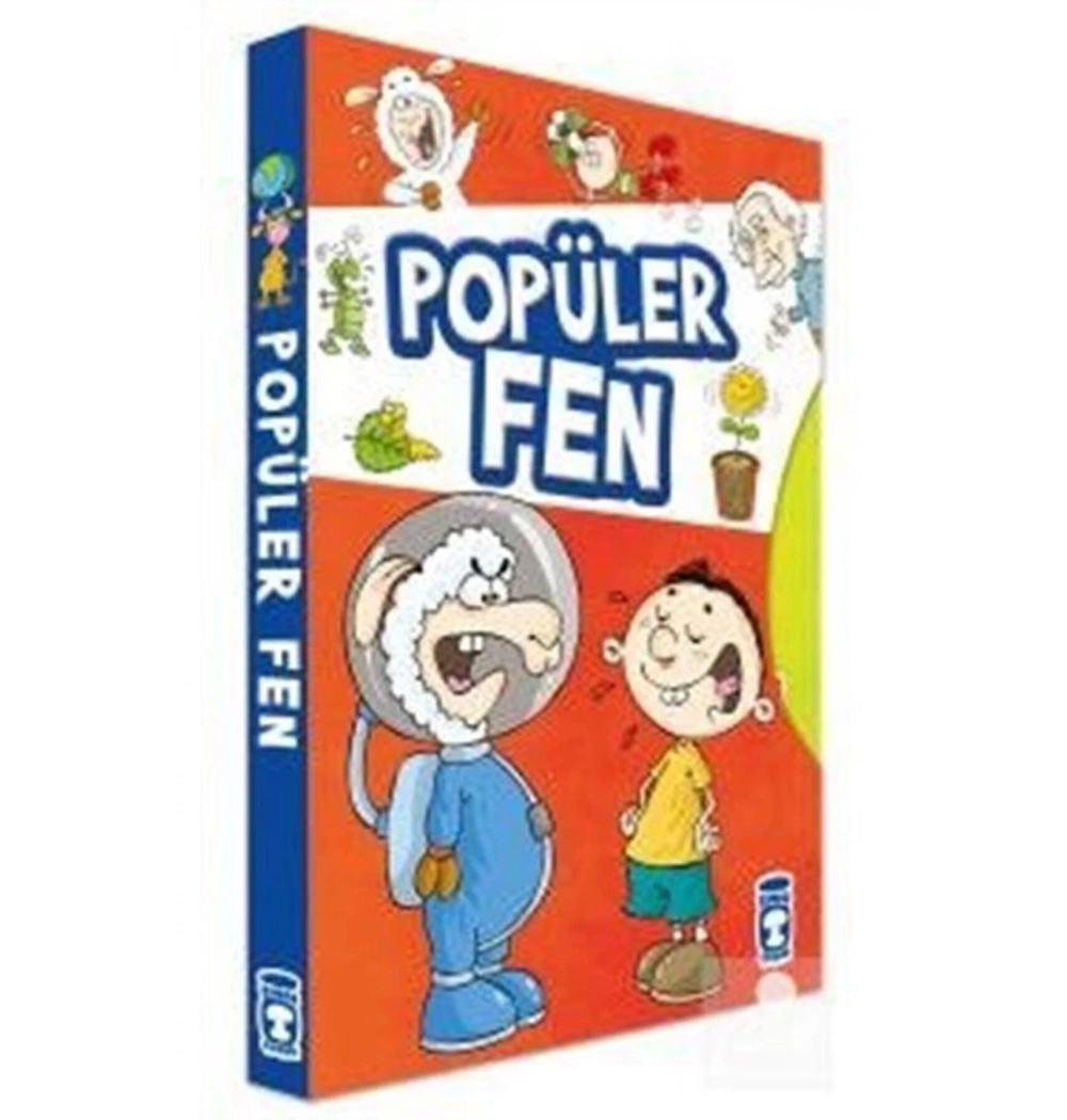 Popüler Fen 4 Kitap Set Timaş Çocuk