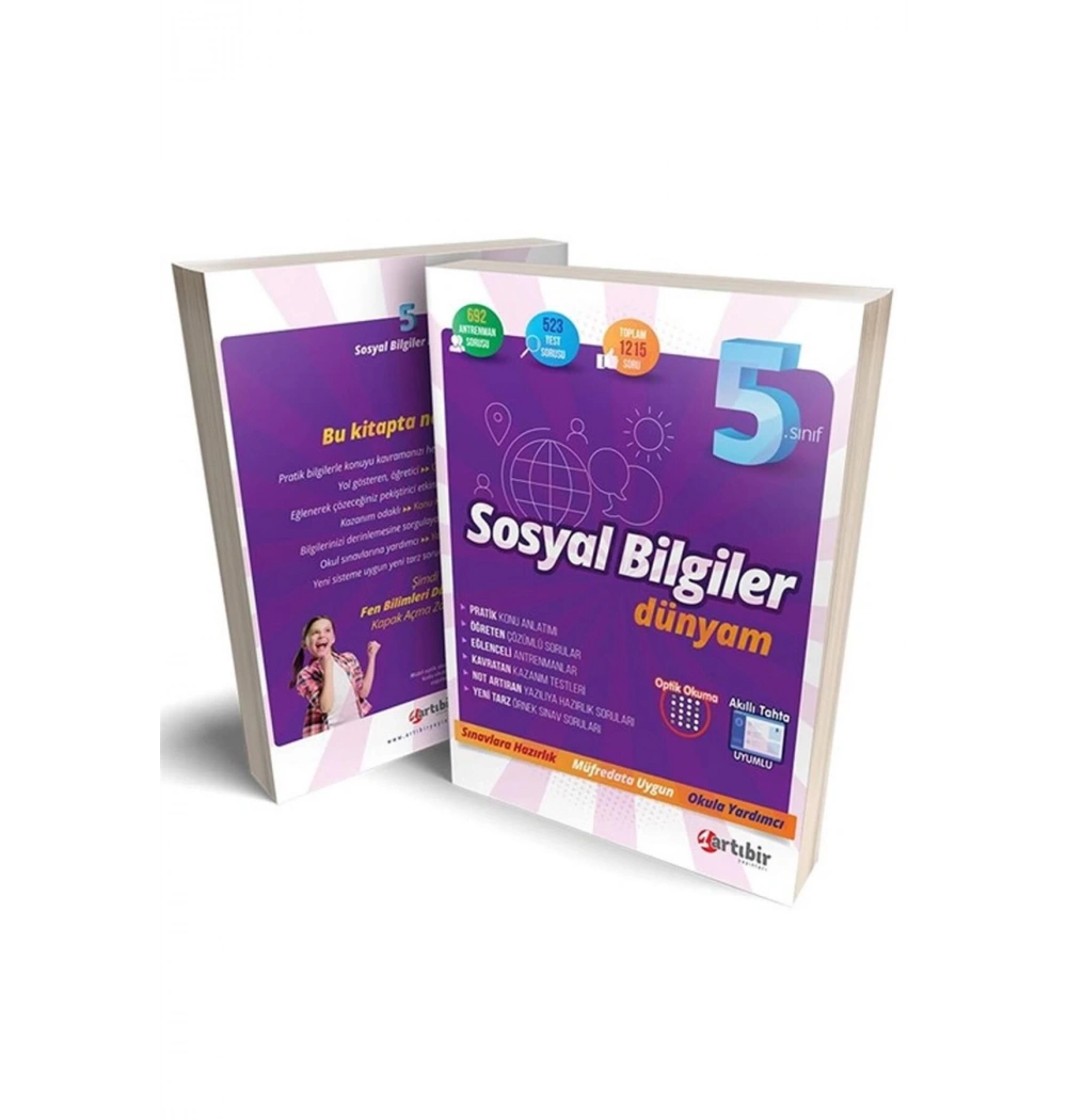 5.Sınıf Sosyal Bilgiler Dünyam        Artıbir